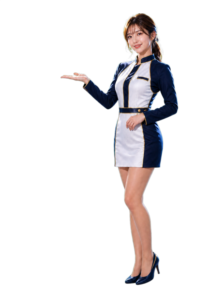BoatSimの女性ナビゲーター